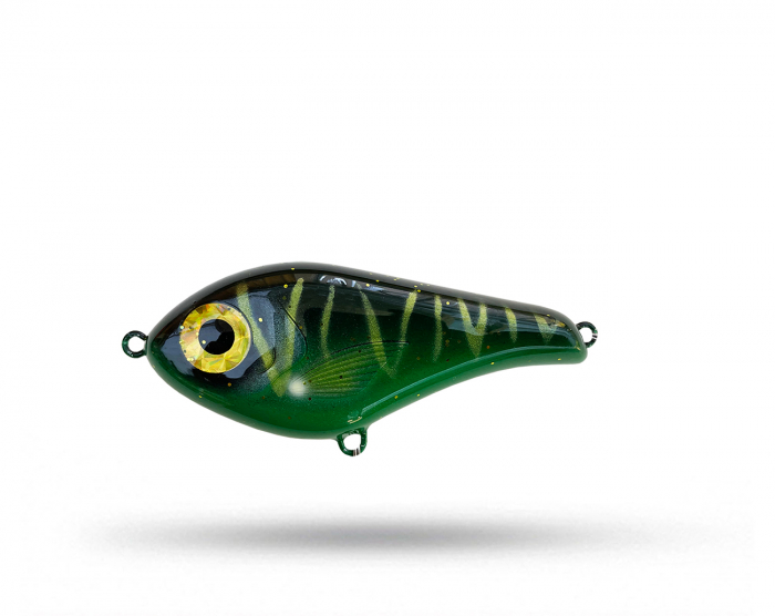 Chubby Chaser Custom - Hulken by Are We Baits i gruppen Fiskedrag / Jerkbaits hos Örebro Fiske & Outdoor AB (CCC Hulken)